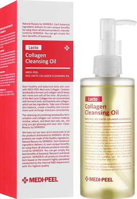 Гидрофильное масло с пробиотиками и коллагеном Medi-Peel Red Lacto Collagen Cleansing Oil в каталоге BeautyMuse