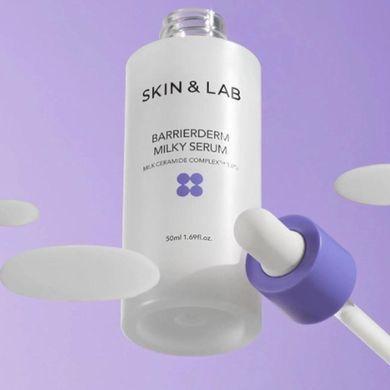 Відновлююча сироватка з керамідами SKIN&LAB Barrierderm Milky Serum в каталозі BeautyMuse