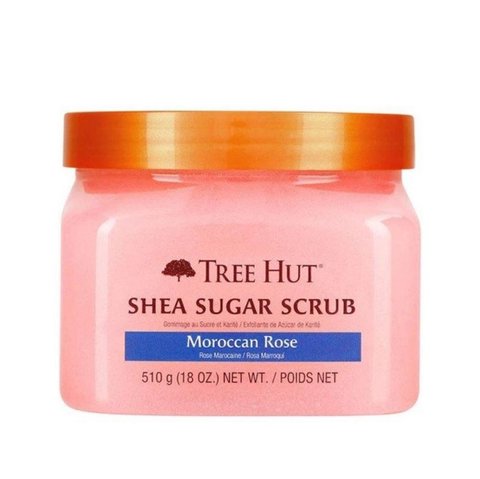 Цукровий скраб для тіла з ароматом троянди Tree Hut Moroccan Rose Sugar Scrub в каталозі BeautyMuse