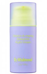 Нічний крем з ретиналем та бакучіолом BY WISHTREND Vitamin A-mazing Bakuchiol Night Cream в каталозі BeautyMuse