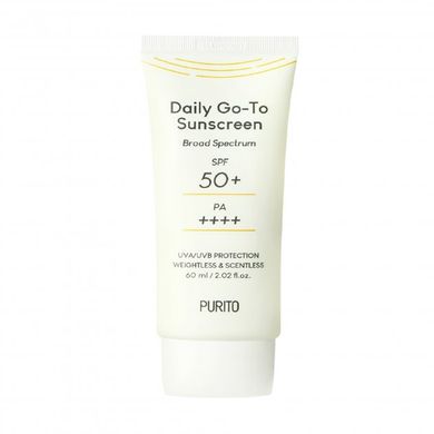 Солнцезащитный крем для лица Purito Daily Go-To Sunscreen SPF50+/PA++++ в каталоге BeautyMuse
