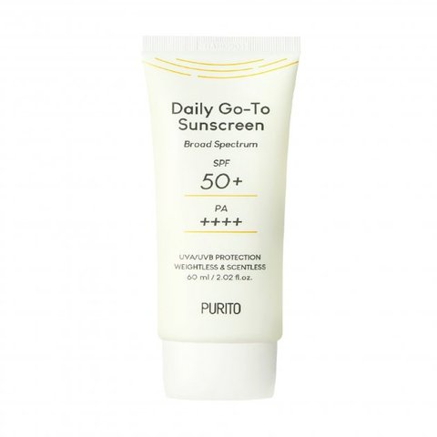 Солнцезащитный крем для лица Purito Daily Go-To Sunscreen SPF50+/PA++++ в каталоге BeautyMuse