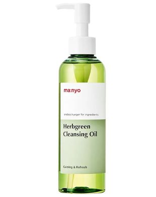 Гидрофильное масло на основе комплекса трав Manyo Herbgreen Cleansing Oil в каталоге BeautyMuse