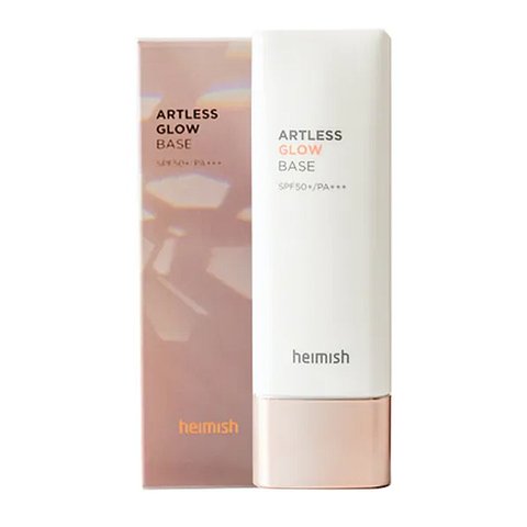 База під макіяж з сонцезахистом Heimish Artless Glow Base SPF50+PA+++ в каталозі BeautyMuse